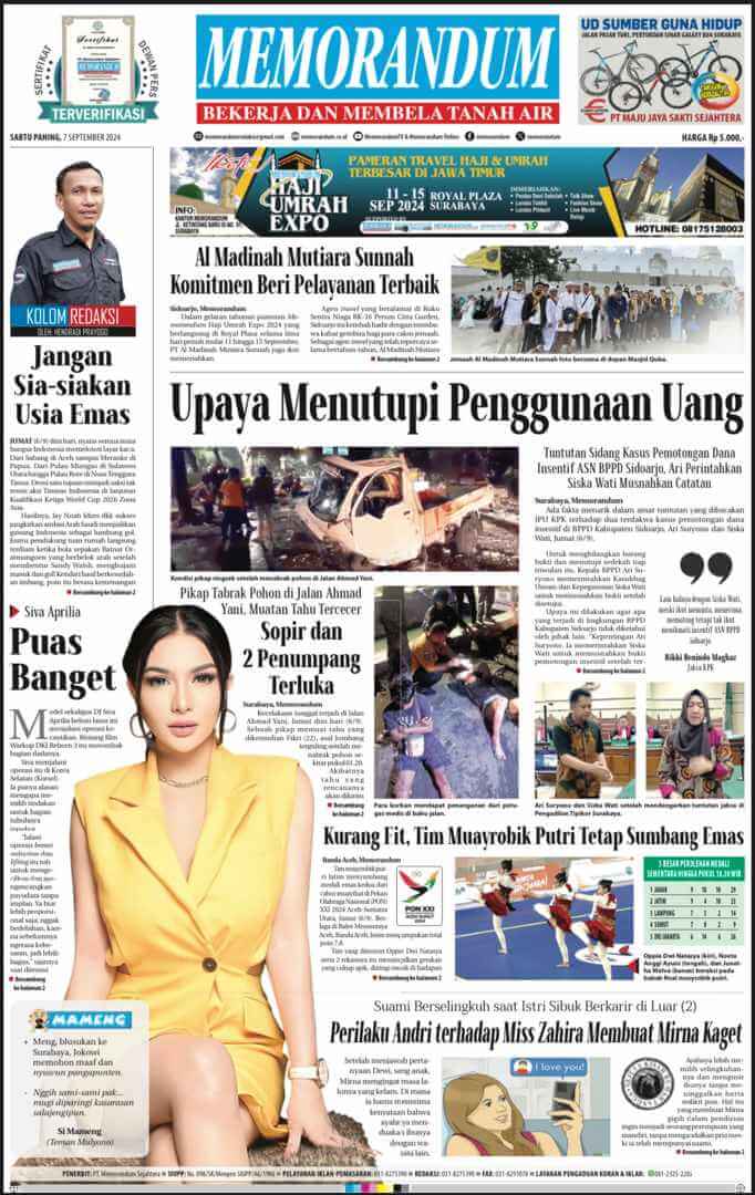 Memorandu Edisi 7 September 2024