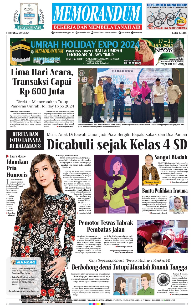 Memorandum Edisi 21 Januari 2024