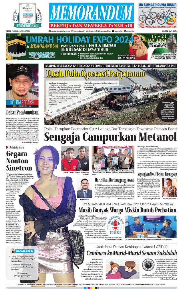 Memorandum Edisi 6 januari 2024