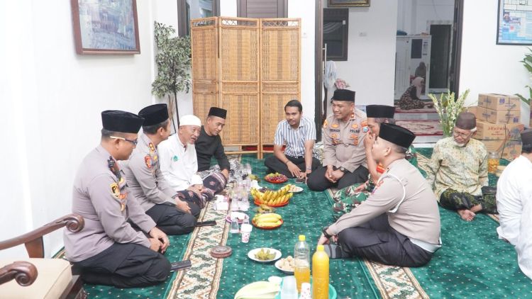 Kapolres Pasuruan Jalin Komunikasi dengan Tokoh Masyarakat Bangil