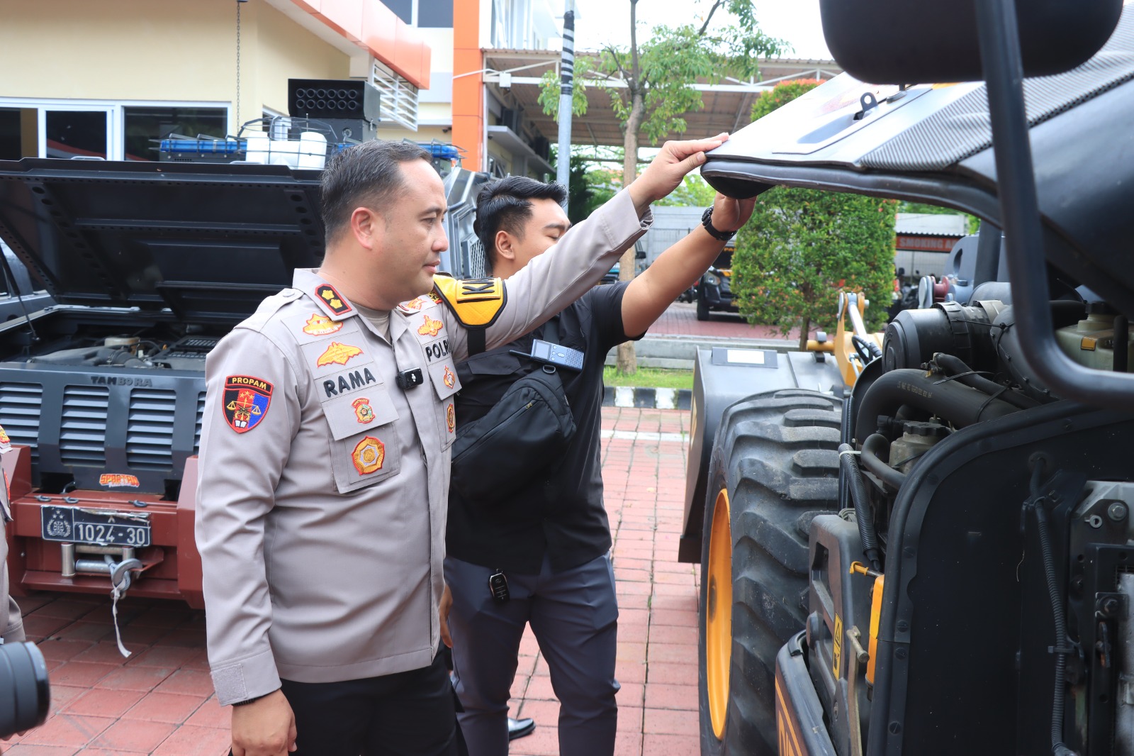 Kapolres Gresik Ingatkan Kebersihan Lingkungan dan Operasi Cipta Kondisi Jelang Ramadan