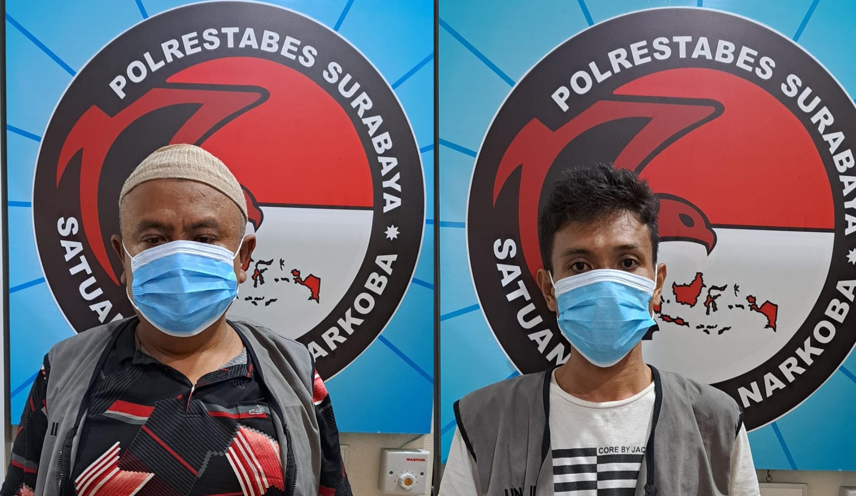 Satreskoba Polrestabes Surabaya Bekuk 2 Budak Sabu