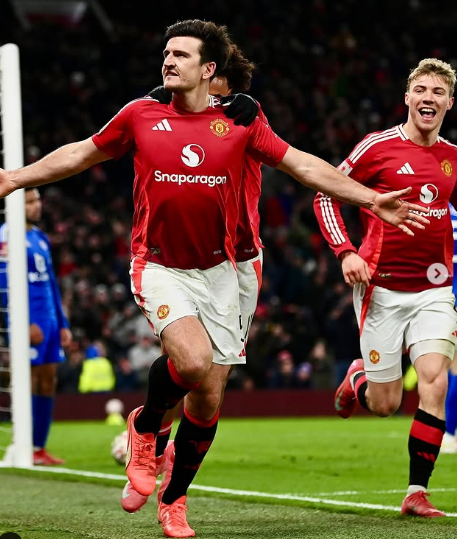 Gol Injury Time Harry Maguire Segel Kemenangan Setan Merah