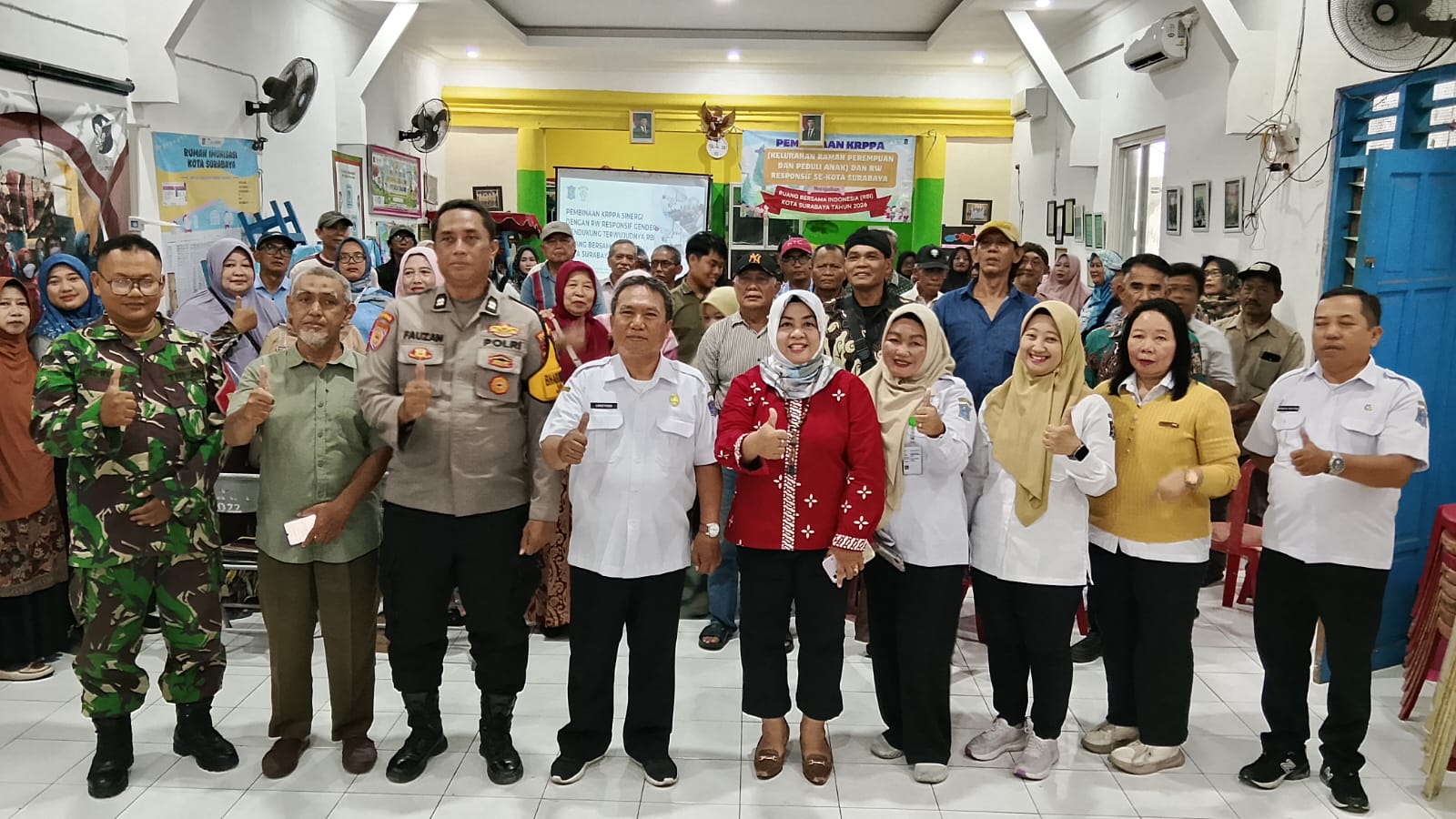 Polsek Bubutan Dukung Kelurahan Ramah Perempuan dan Peduli Anak di Gundih