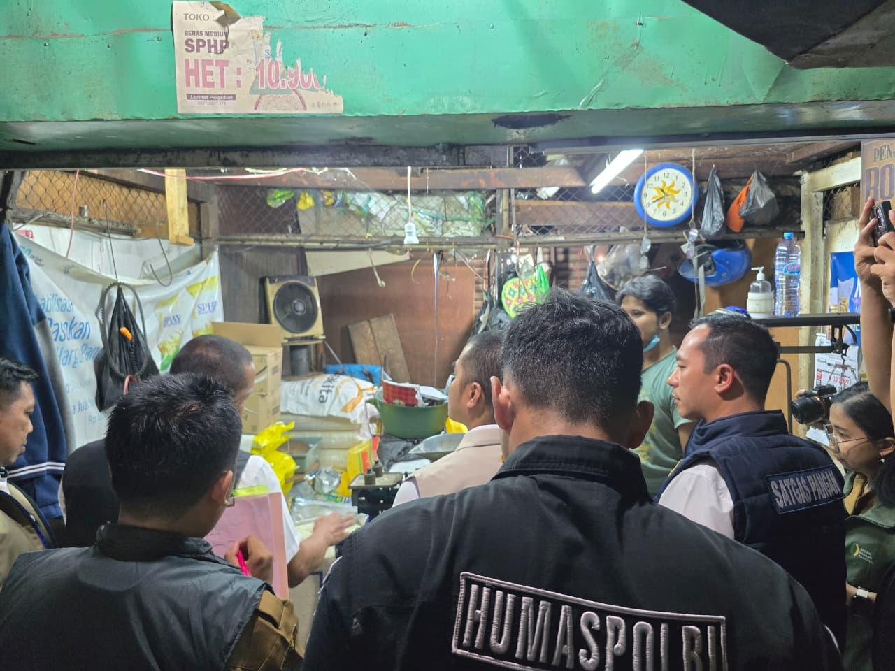 Satgas Pangan Polrestabes Surabaya Sidak Pasar, Cek Harga dan Suplai Beras
