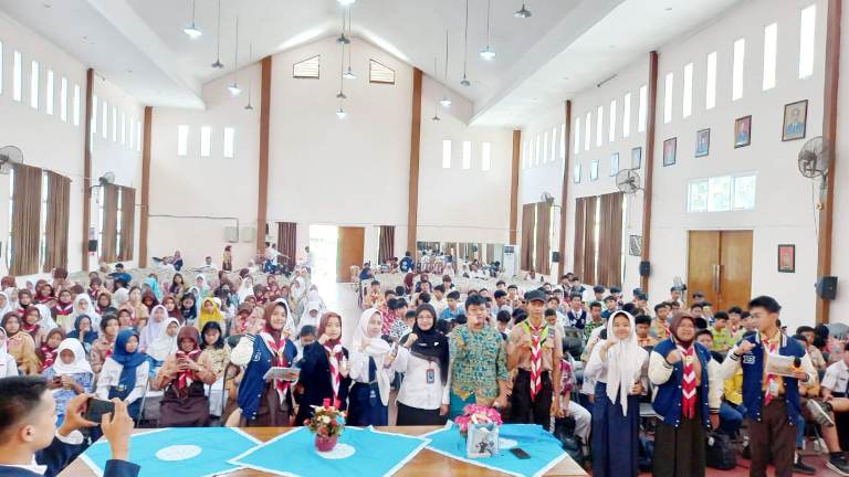 Kolaborasi KETAN, BNNK Surabaya Gandeng Pelajar Serentak Bangun Kekuatan Lawan Narkoba