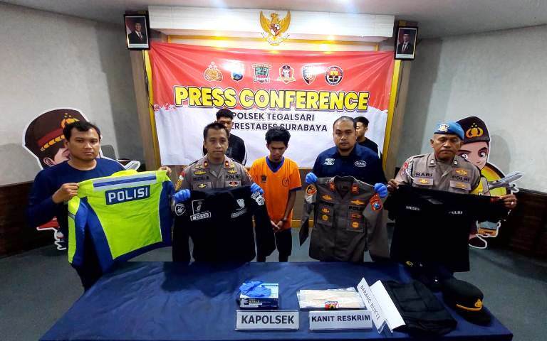 Nyaru Perwira Polisi, Pemuda Tangerang Perdayai Jemaat Gereja Ratusan Juta