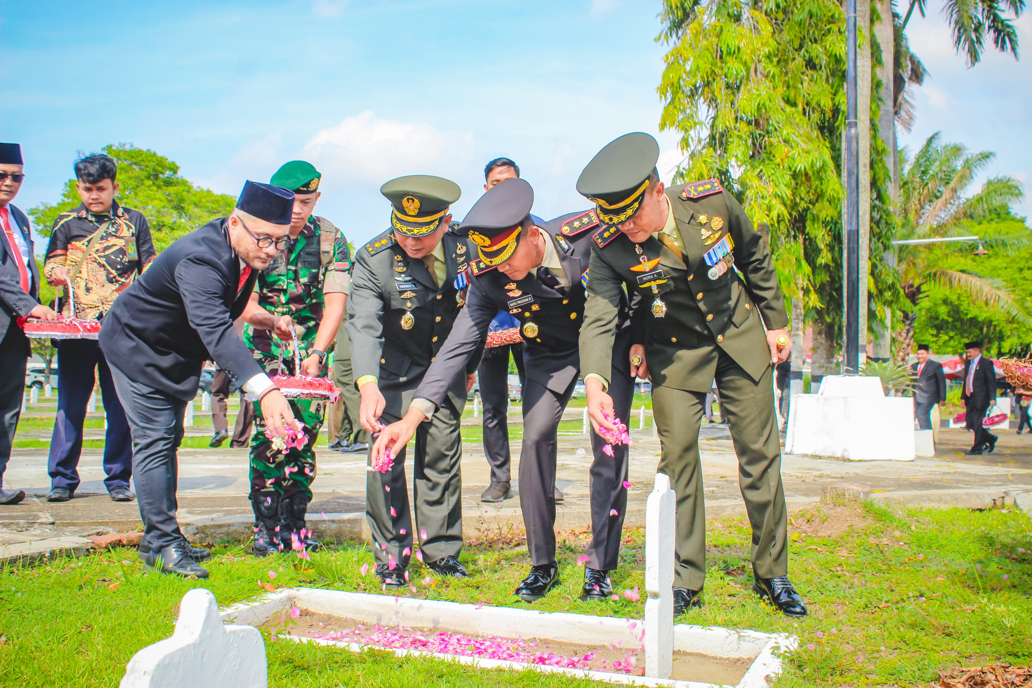 Dandim 0824/Jember Pimpin Ziarah Nasional, Lestarikan Nilai-Nilai Kepahlawanan