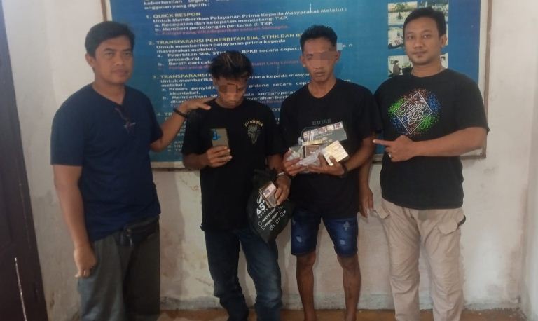 Bobol Toko dan Gasak Rokok, Dua Pemuda Bawean Ditangkap Polisi Berkat Rekaman CCTV
