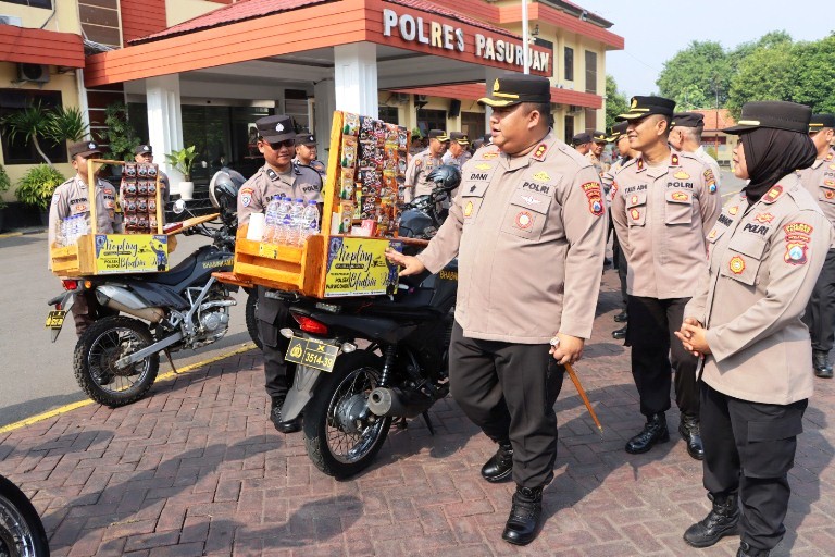 Luncurkan Program KOPLING, Polres Pasuruan Buka Ruang Curhat Warga Sembari Ngopi