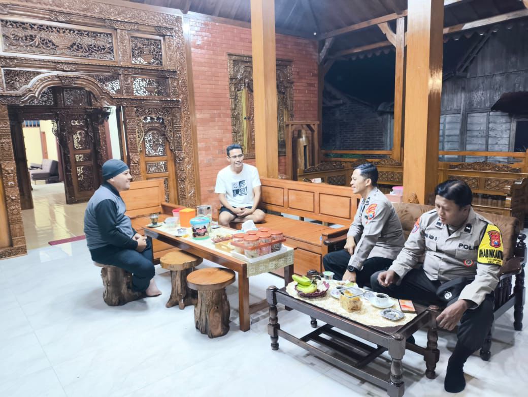 Patroli Dialogis Polsek Pitu, Wujudkan Kamtibmas Kondusif di Wilayah Ngawi 