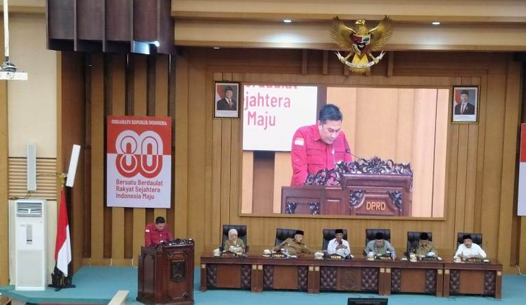 Fraksi DPRD Kabupaten Malang Sampaikan Pandangan Umum Tiga Raperda 