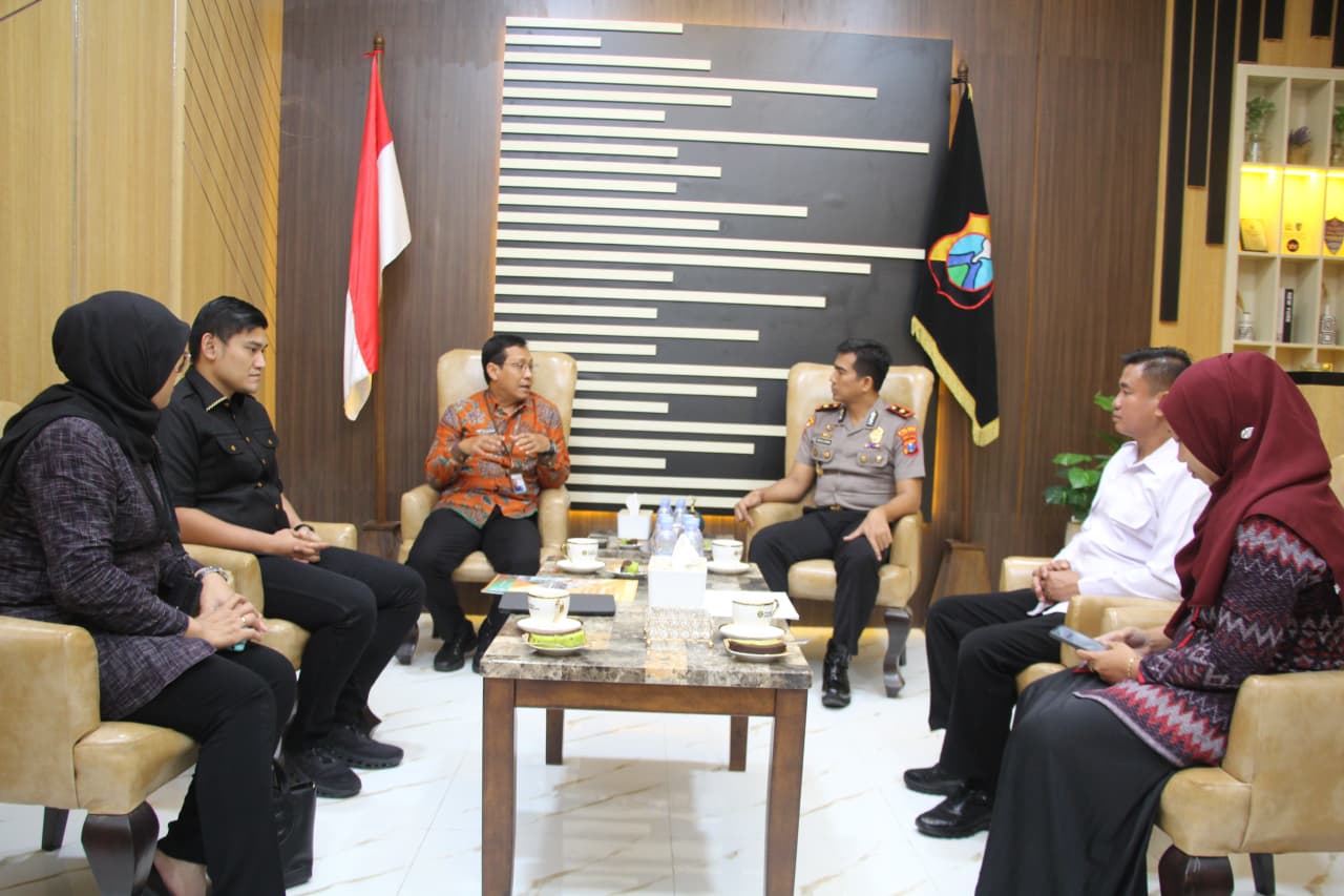 Sinergitas Polres Kediri Kota dan BPS Menguat Jelang Sensus Ekonomi 2026