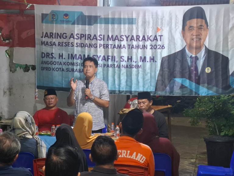 Soroti Status Desil dan Layanan BPJS, Imam Syafi’i Serap Aspirasi Warga Kaliasin Surabaya