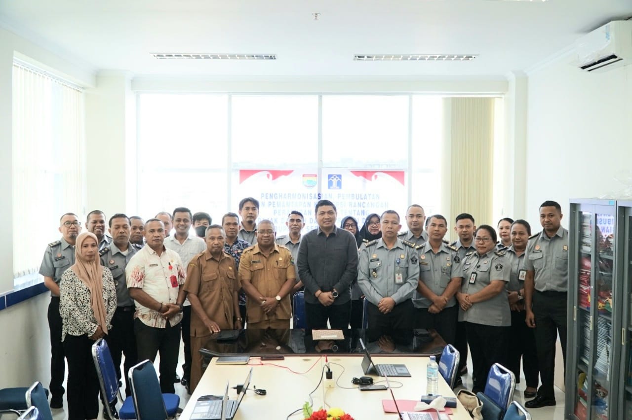 Kemenkumham Maluku Gelar Rapat Pengharmonisasian dan Pemantapan Konsepsi Ranperbup SBB