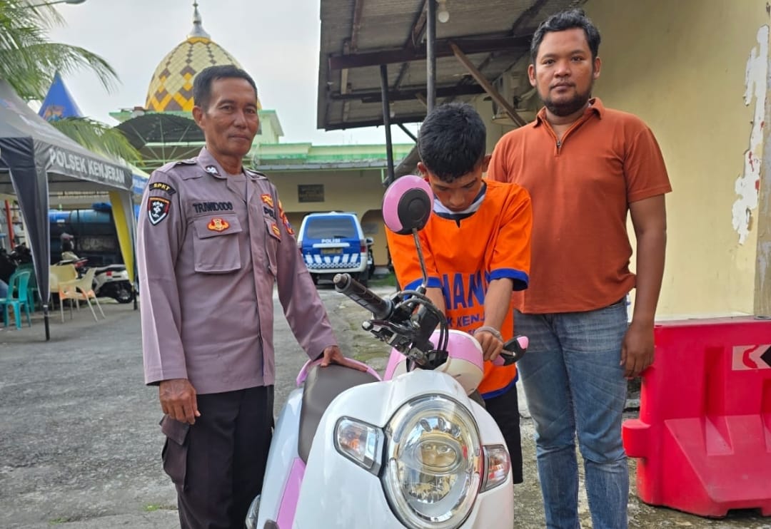 Spesialis Curanmor Surabaya Utara Tersungkur di Kedinding Lor