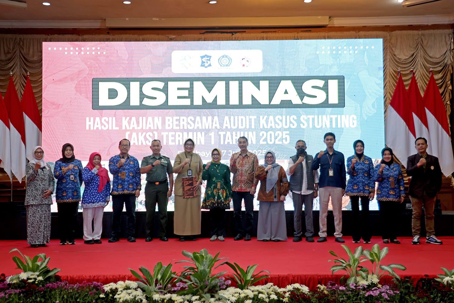 Menuju Surabaya Zero Growth Stunting, Pemkot-Kemendukbangga dan BKKBN Gelar Diseminasi Audit Termin 1