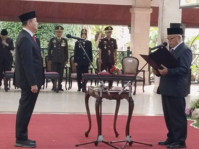 Nurcahyo Resmi Dilantik sebagai Penjabat Sekda Kabupaten Malang, Gantikan Nurman Ramdhansyah