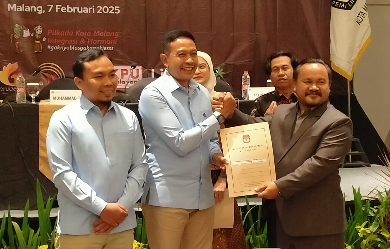 Resmi Ditetapkan Jadi Wali Kota Malang, Wa-Li Siap Realisasikan Janji Janji Politik 