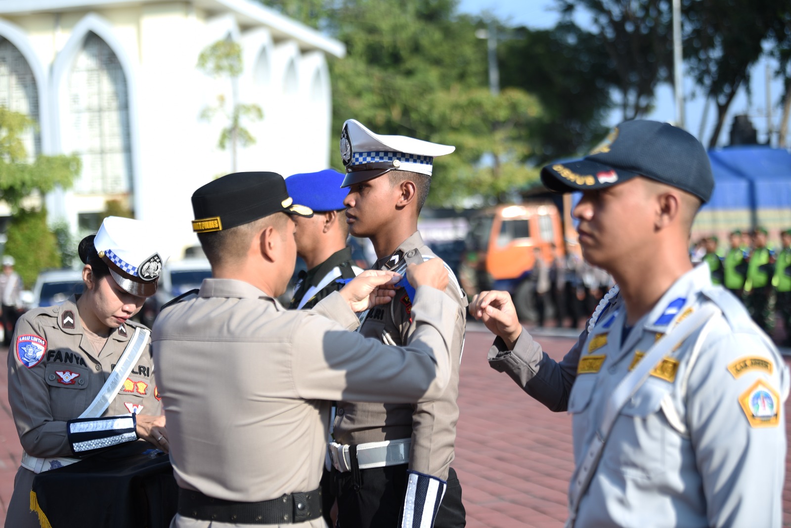 Operasi Patuh Semeru 2025 Dimulai, Polres Gresik Gelar Apel Pasukan