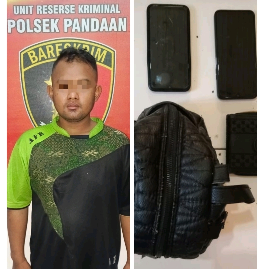 Sikat Tas Seorang Wanita di Pandaan, Penjambret Keok Dihajar Warga