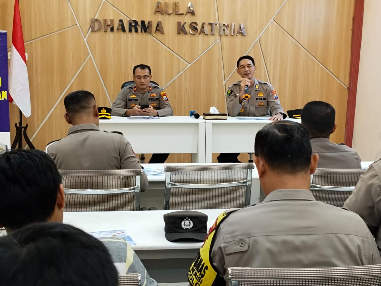 RS.Bhayangkara Sosialisasikan Fasilitas Kesehatan di Polsek Wonocolo