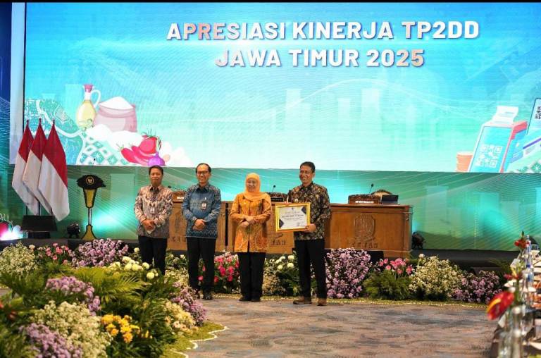 Bojonegoro raih dua penghargaan pada High Level Meeting TPID TP2DD dan TP2ED Jawa Timur