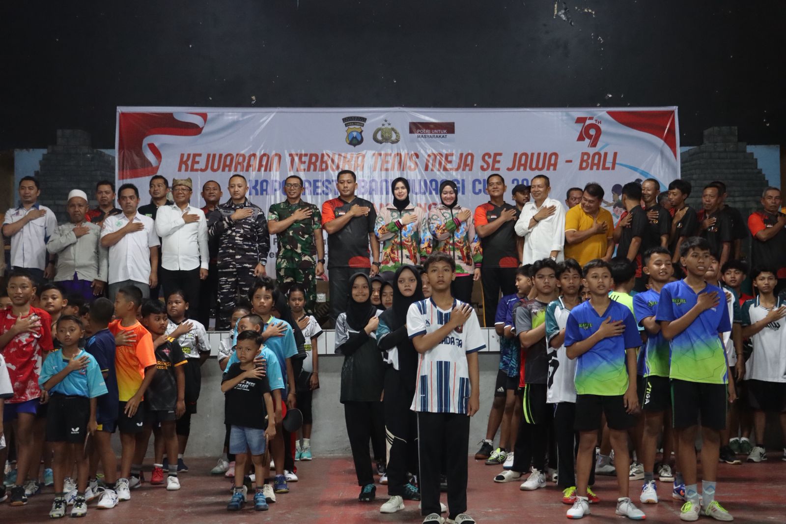Kejuaraan Tenis Meja Kapolresta Banyuwangi Cup 2025, Peringati Hari Buruh dan Sambut Hari Bhayangkara ke-79