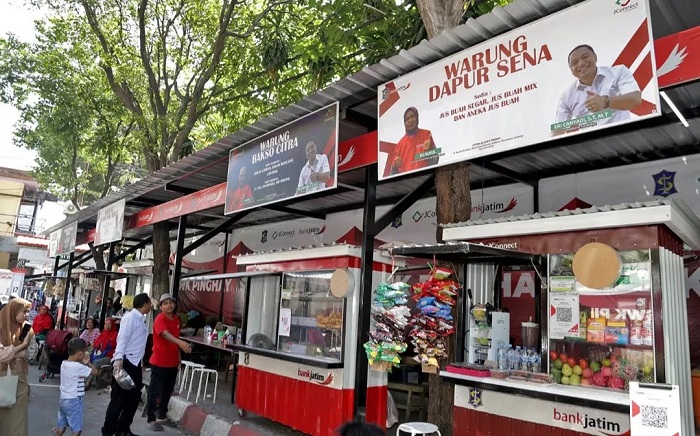 Diskopdag Surabaya Berikan Pelatihan Pedagang dan Sajikan River View