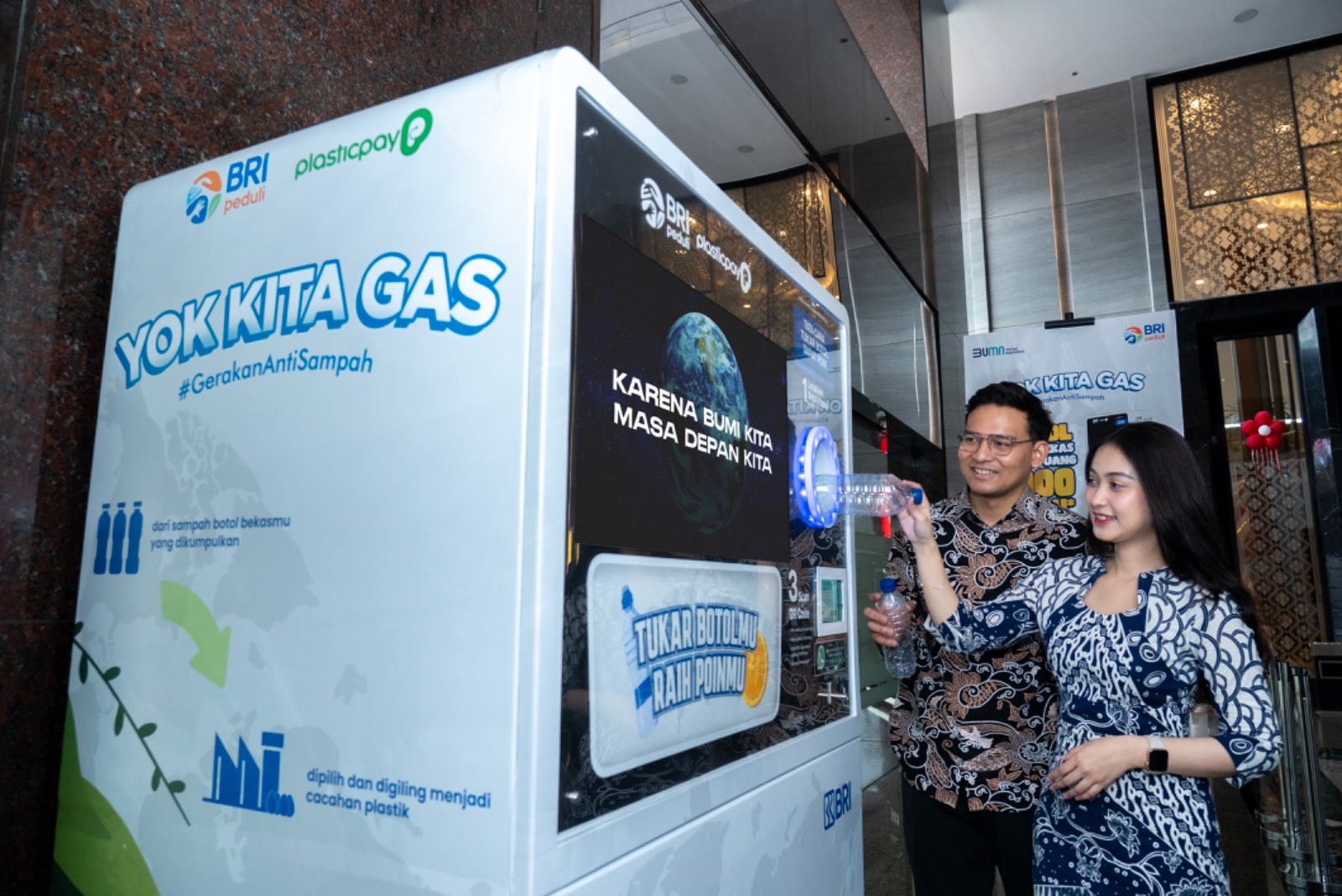 Dukung Kelestarian Lingkungan, BRI Perkuat Aksi Daur Ulang Limbah dan Reduksi Emisi Operasional Perusahaan