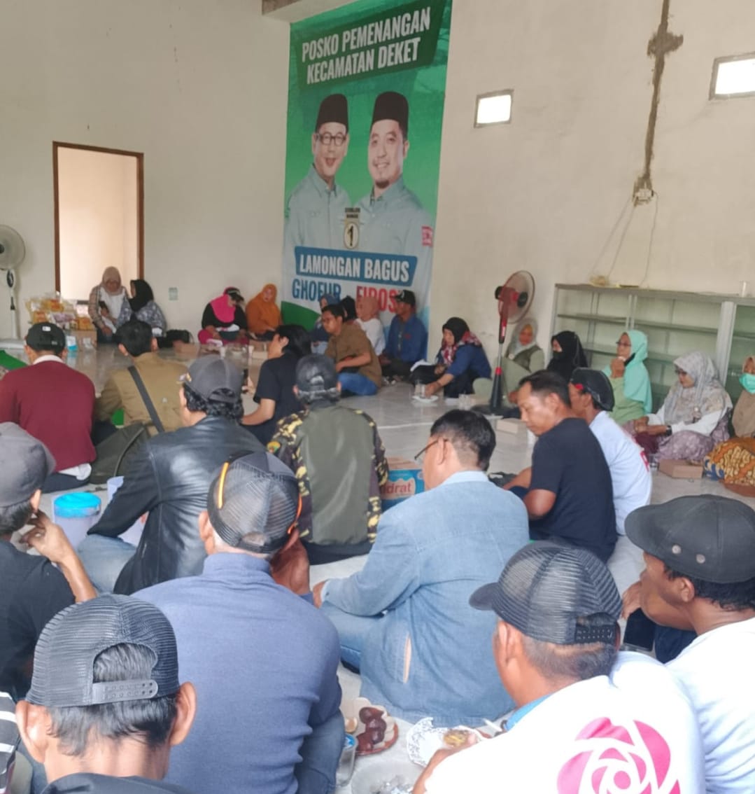 Dialog dengan Pelaku UMKM, Kaji Ghofur Kedepan Lebih Perhatikan UMKM di Lamongan