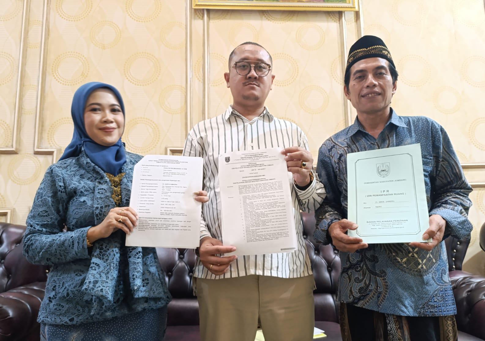 Satpol PP Jombang Pastikan Izin CV Surya Samudra Lengkap