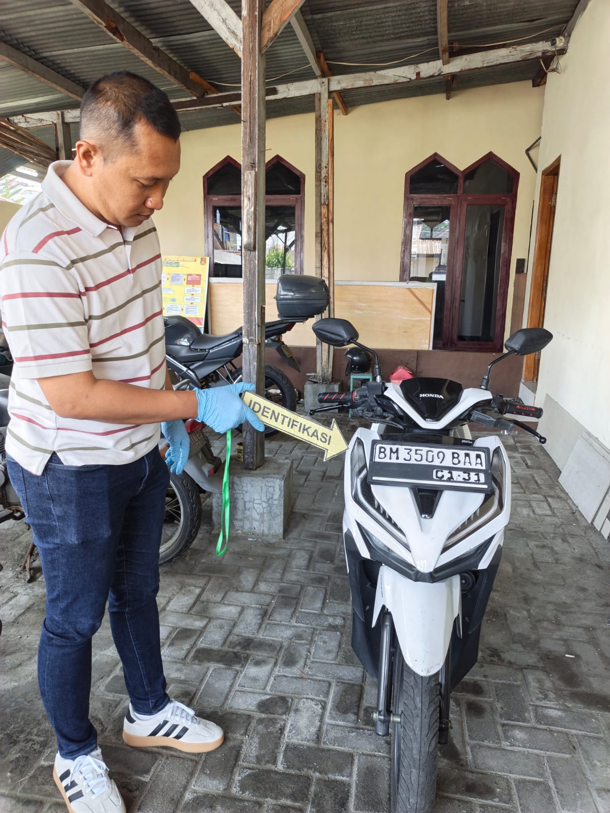 Hendak Jual Motor Curian Sistem COD, Pria di Malang Disergap Polisi