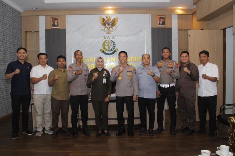Kapolres Kediri Kota Pererat Sinergitas dengan Kajari Kabupaten Kediri