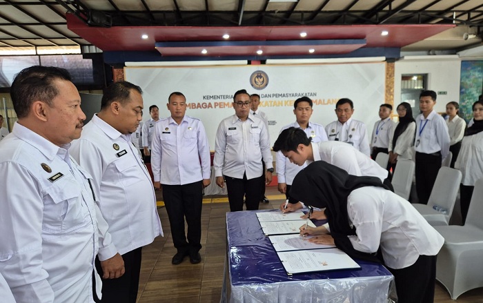 27 Peserta Kemnaker Magang di Lapas Kelas I Malang
