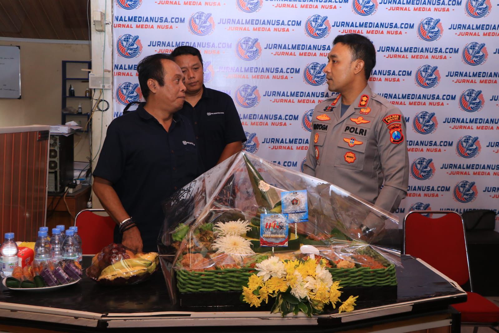 Peringati Hari Pers Nasional Tahun 2026, Kapolres Ngawi Kunjungi Kantor PWI