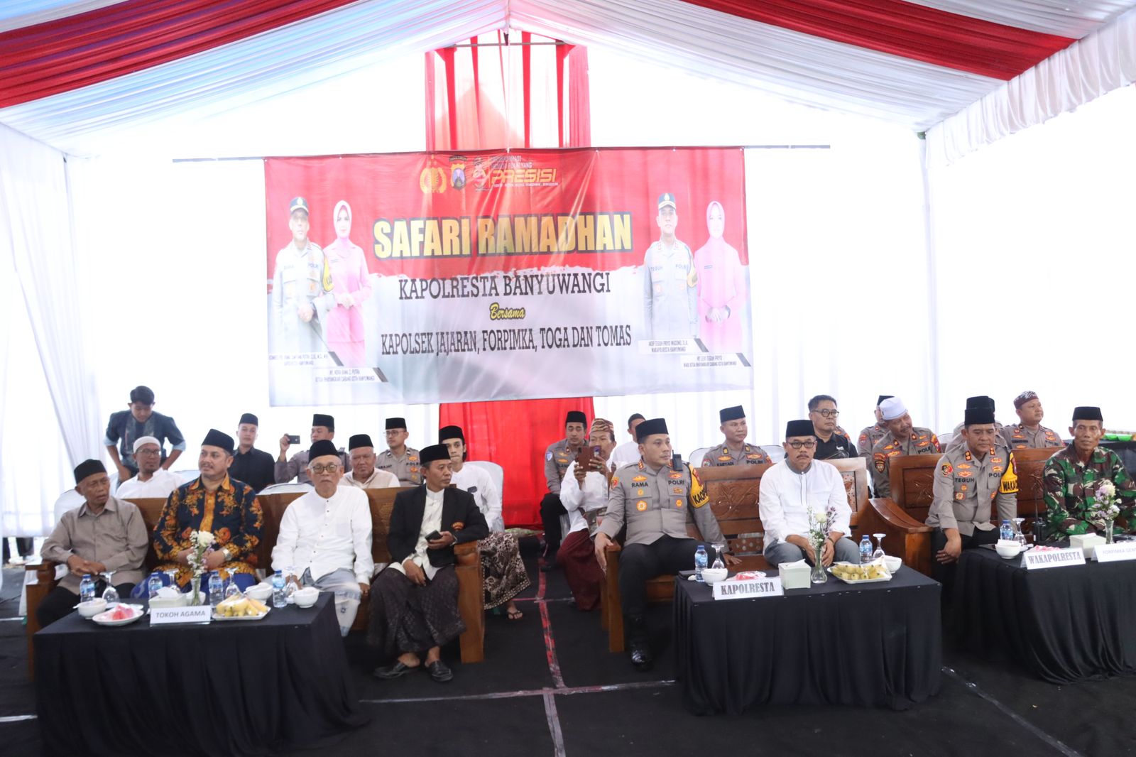 Safari Ramadan, Kapolresta Banyuwangi Ajak Masyarakat Jaga Kamtibmas