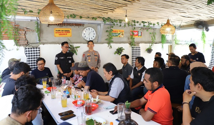 Polresta Malang Kota dan Media Bahas Isu Terkini serta Potensi Kerawanan