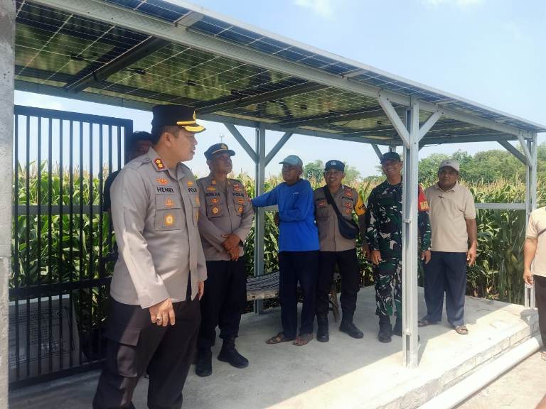 Kapolres Nganjuk Jalin Sinergi dengan Forkopimcam dan Kades se-Kecamatan Baron untuk Perkuat Harkamtibmas 