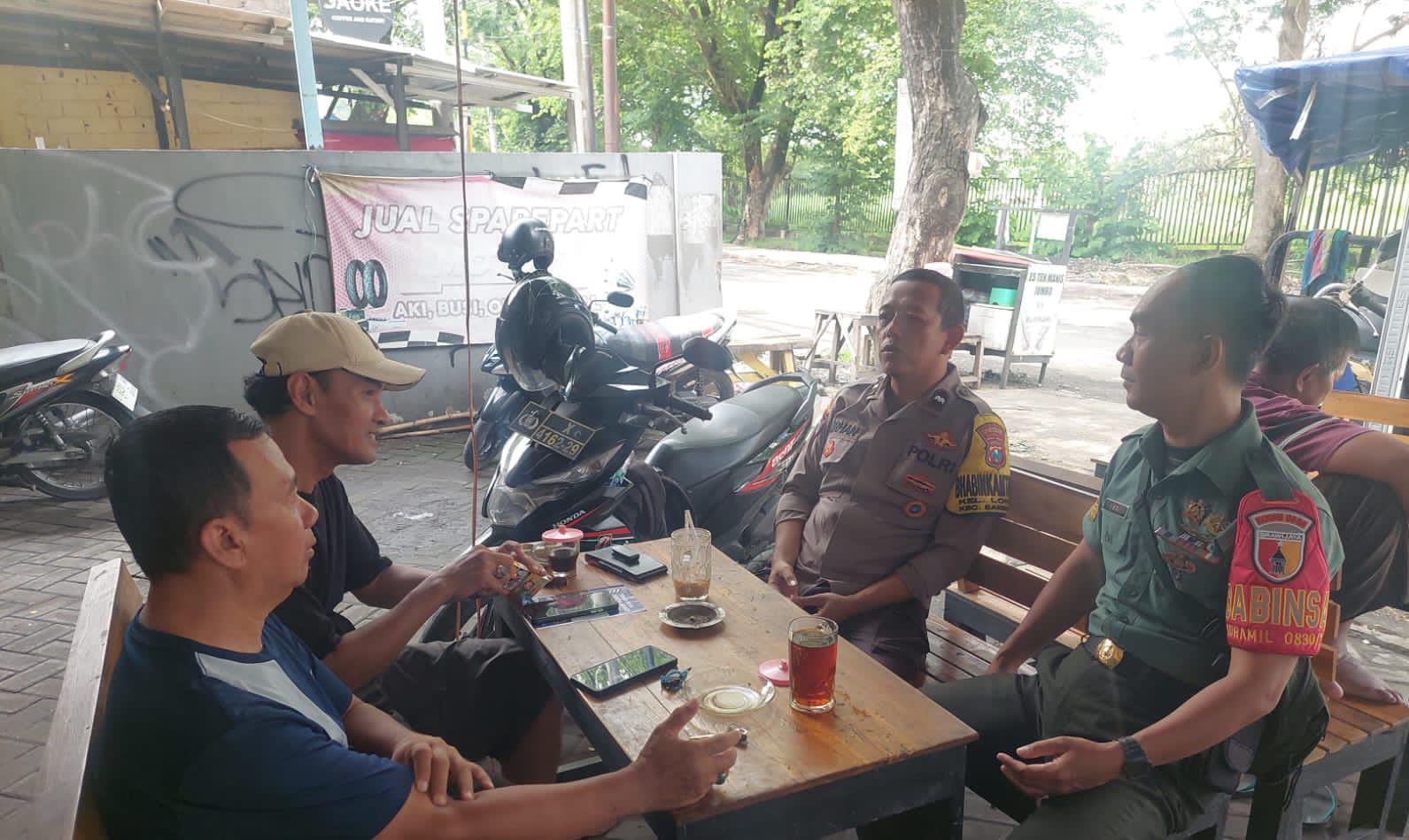 Polsek Lakarsantri Gencarkan Imbauan Curanmor dan Anti-Gangster di Kelurahan Lontar