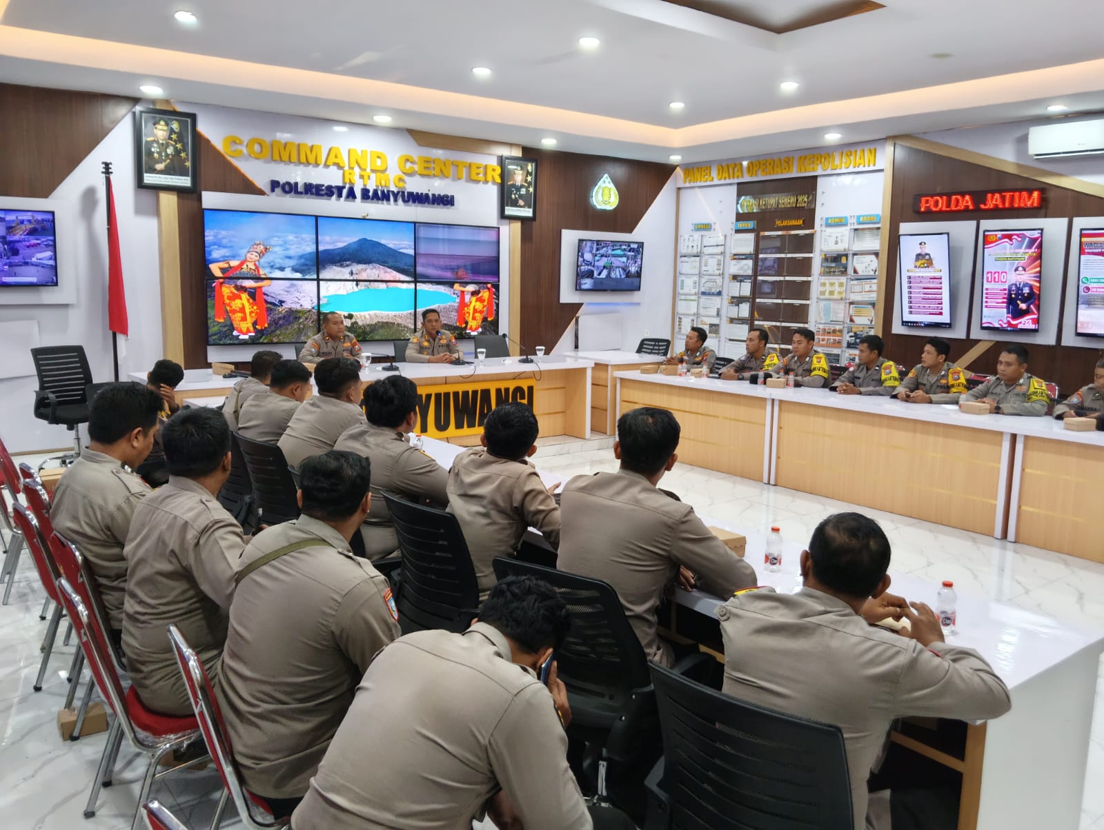 Polresta Banyuwangi Genjot Optimalisasi Peran Bhabinkamtibmas Lewat Anev Terpadu