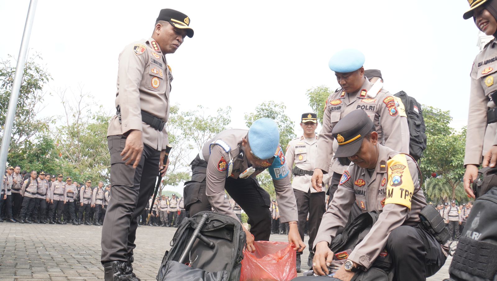 1.298 Personel Polri Amankan Pilkada 2024 di Kabupaten Sidoarjo