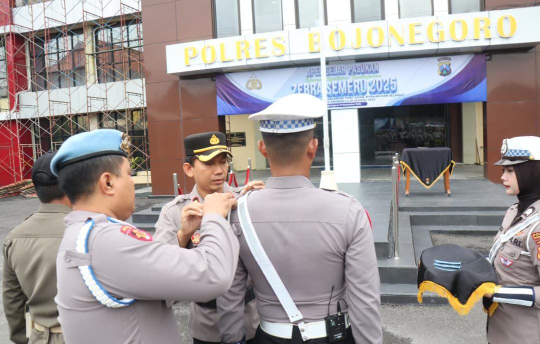 Operasi Zebra Semeru Polres Bojonegoro Sasar 7 Prioritas Pelanggaran