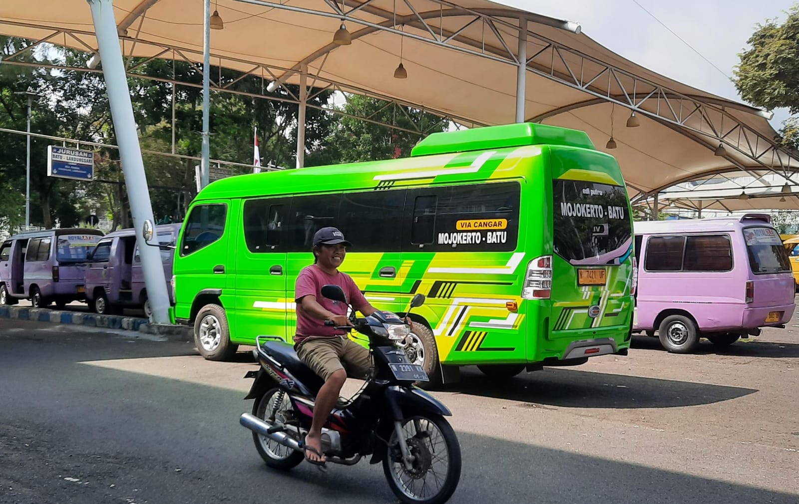 Angkutan Jalur Mojokerto-Batu Via Cangar Telah Beroperasi