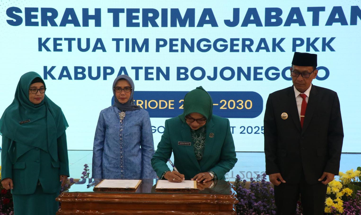 Serah Terima Jabatan TP PKK, Cantika Wahono Ajak Seluruh Stakeholder Untuk Sinergi