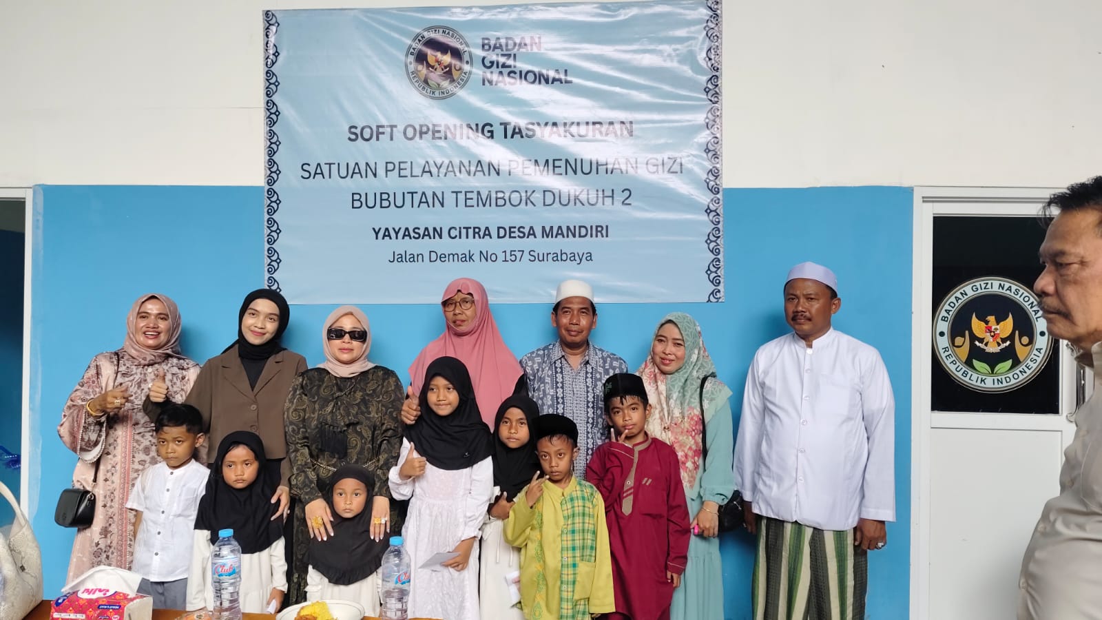 Hj Indah Konsisten Perluas Dapur MBG, Resmikan SPPG Tembok Dukuh 2 Surabaya