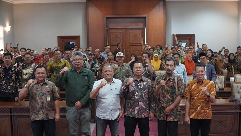 Pemkab dan Kantah ATR/BPN Tulungagung Rakor Pelaksanaan PTSL Tahun 2025