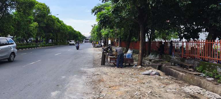 Pasca Penertiban, Kawasan Mbah Ratu Kini Bersih dan Terbebas PKL