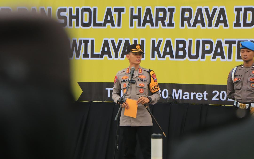 Polres Tuban Gelar Apel Pengamanan Perayaan Malam Takbiran