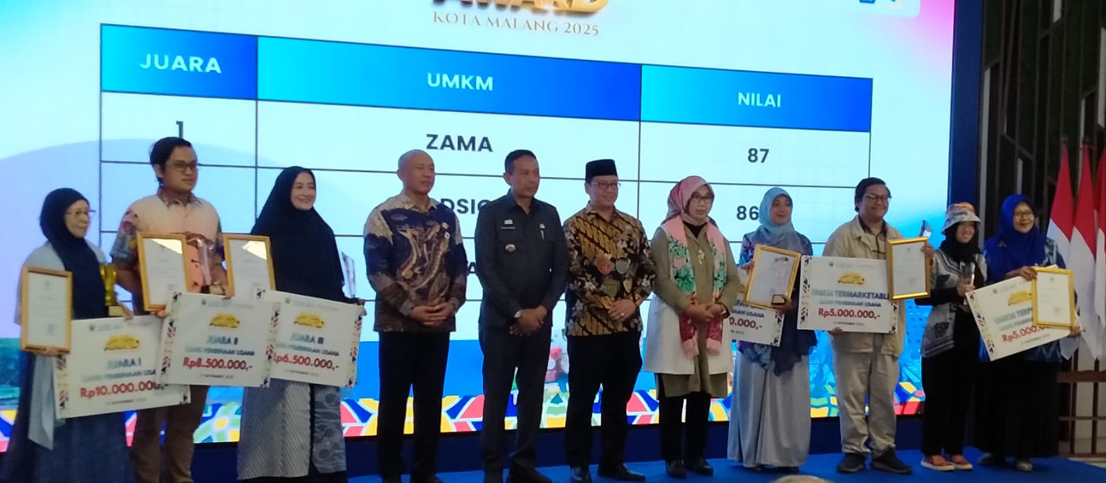 UMKM Award 2025, Cara Pemkot Malang Semangati Pelaku Usaha